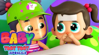 Lagu sakit | Bayi sajak | Puisi untuk anak | Baby Toot Toot Indonesia | Video edukasi anak