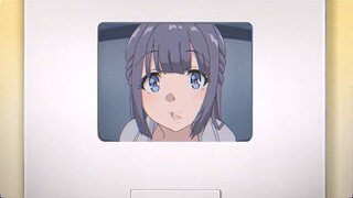 麻衣学姐吃醋的样子卡哇伊