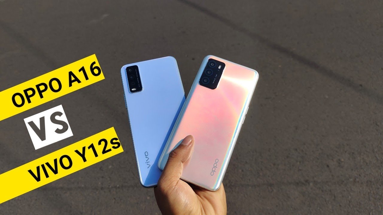 oppo a16 vs vivo v20