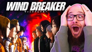 CLASH! | WIND BREAKER Episode 4 REACTION!