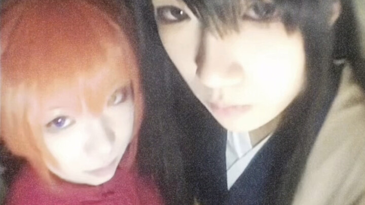 求助半夜猫眼外面有个奇怪的人带着一个小孩…