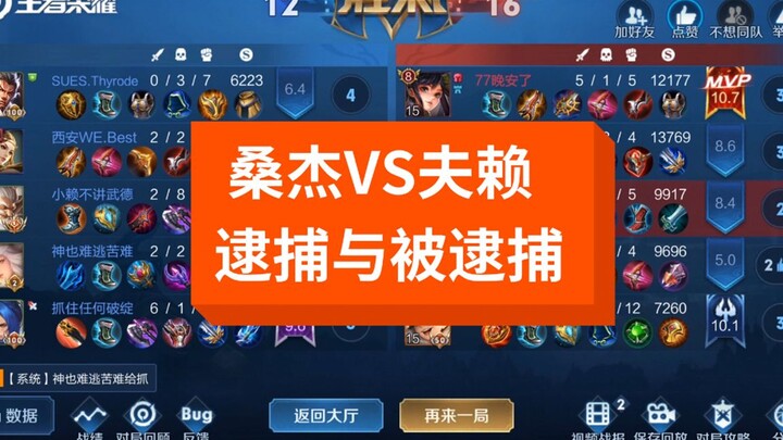Sangjie vs. Furai: Arrest and Being Arrested