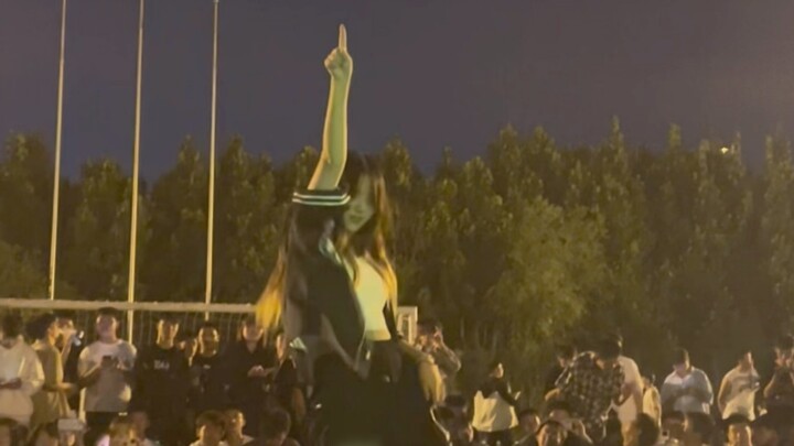 Who is still dancing Dynamite during 24 years of military training performance!