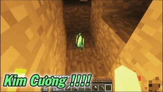 Những Viên Kim Cương Đầu Tiên Của Chủ Tịch - Minecraft Siinh Tồn Đảo Hoang #4