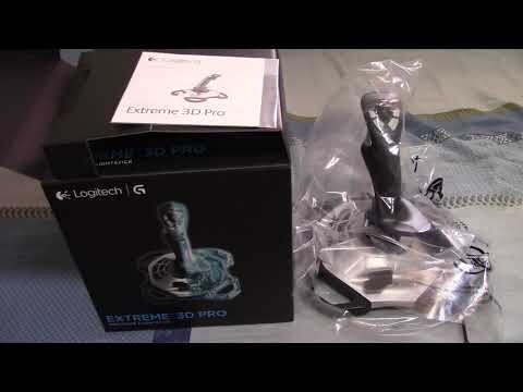 Logitech Extreme 3D Pro Joystick Unboxing