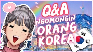 ORANG KOREA CANTIK-CANTIK + KURUS?! QNA WITH HANA PT 2| Harumi Hana【Vtuber Indonesia】