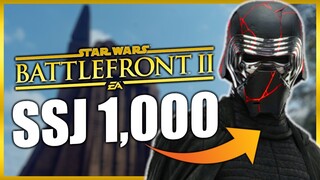 Kylo Ren Goes Super Saiyan | Star Wars Battlefront 2