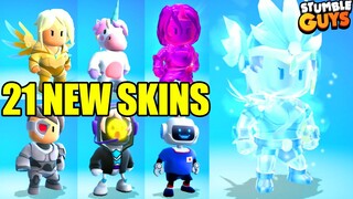 21 NEW UPCOMING SKINS STUMBLE GUYS 0.42.2