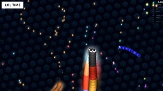 Slither.io 1 Hacker Troll Snake vs Pro Giant Snakes Epic Slitherio Gameplay 3