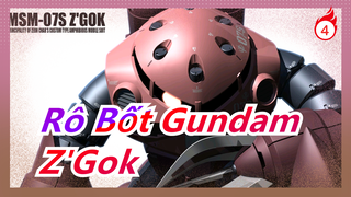 [Các Cảnh Rô Bốt Rô Bốt Gundam] RG 1/144| Z'Gok| ReBản Vẽ| Biến Hình| Hướng dẫn làm cảnh phim_4