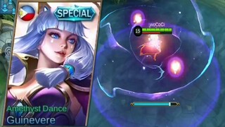 New Skin Guinevere Amethyst Dance 🟢 MLBB