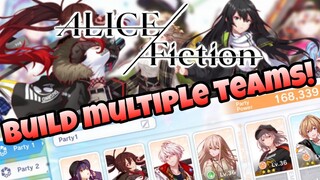 Alice Fiction Global - Build Multiple Teams! *Phy & Spec Teams*