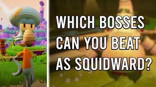 Which Bosses Can You Defeat as Squidward in SpongeBob Battle for Bikini Bottom Rehydrated?