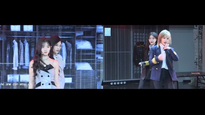 First there was the show by Bai Xinyu and Jiang Shan, then came the look out from Bai Xinyu and Jian