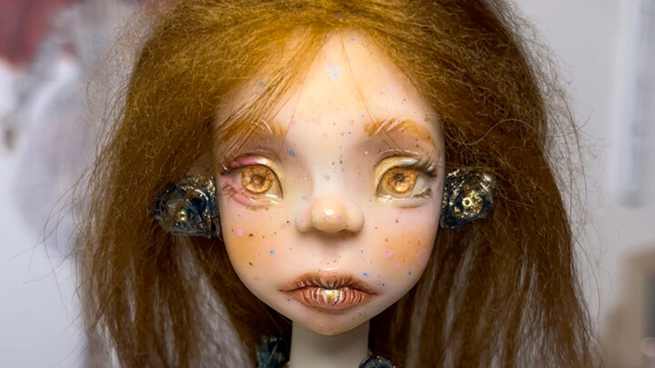 My doll made from trash actually won an award in Germany!