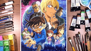 detective conan (โคนัน) - Anime Drawing