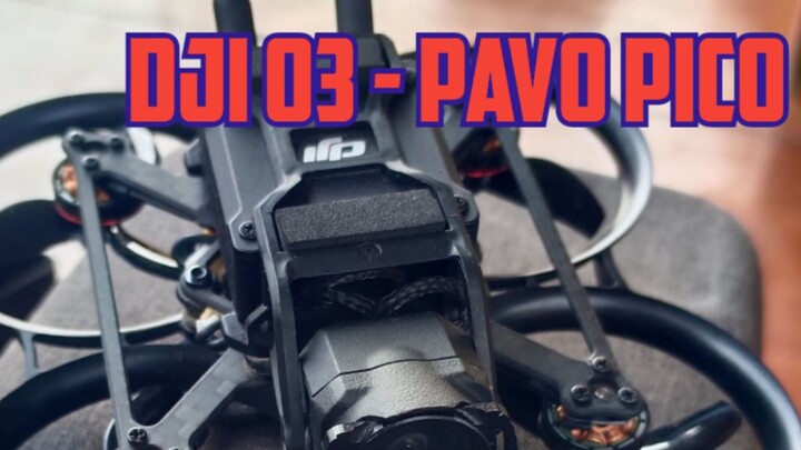 Drone FPV 80mm, Pavo Pico with DJI O3, tes gyroflow
