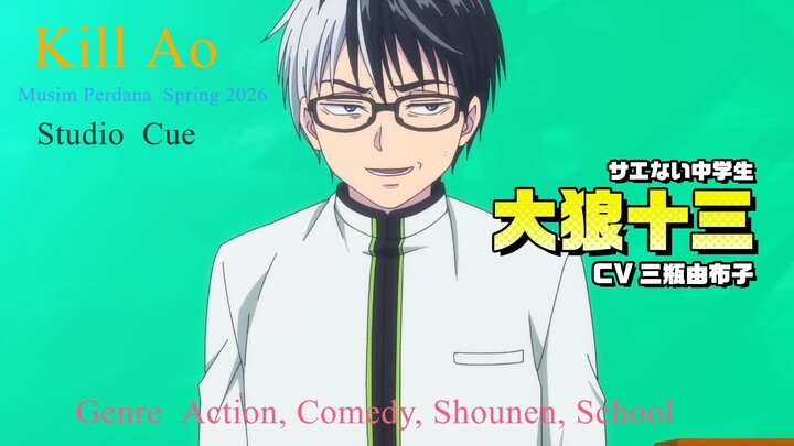 Ini anime bakalan keren bangett gokil parah ❤️❤️  🔥Kill Ao PV teaser🔥