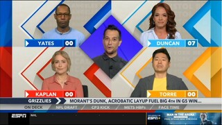 Around The Horn | Morant’s vicious Game 5 dunk emphatically ranks among best in NBA playoffs history