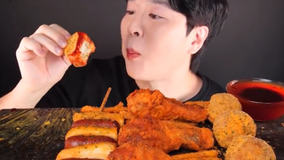 Mukbang đồ chiên ASMR 2 #food