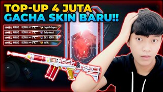 NEKAT TOP UP SENILAI RP 4.000.000 ?! GACHA SKIN S12K ON HIT EFFECT KEREN BANGET !! - PUBG MOBILE