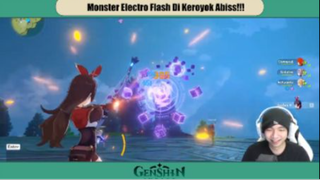 Monster Electro Flash Di Keroyok Abiss!!! - Genshin Impact Indonesia