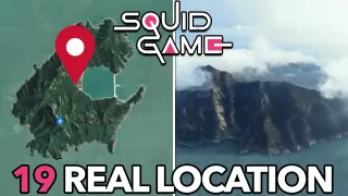 19 Squid Game Filming Locations - Squid Game island REAL!!