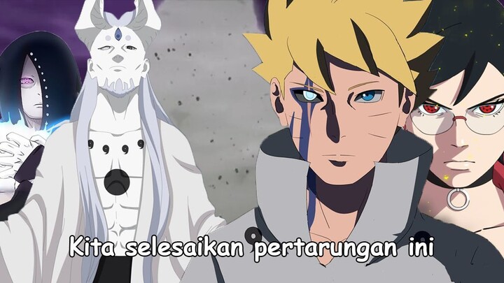 Boruto Vs Code Sarada Vs Hidari - Boruto Two Blue Vortex Part 108
