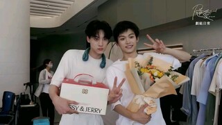 Chi Cheng surprises Ziyu. With a Cake and Flower for his birthday 🥰#revengedlovebl