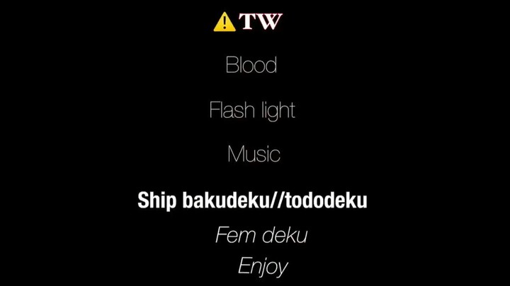 []Toxic marriage[]mini movie[]slight__bkdk_lil tdDk[]angst[]TW[]fem deku(izumi)[