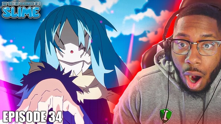 THIS ANIMATION GOES CRAZYY!! That Time I Got Reincarnated as a Slime Episode 34 Reaction