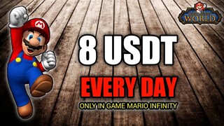 MARIO INFINITY!! GET $8 EVERY DAY| ONLY IN MARIO INFINITY GAME