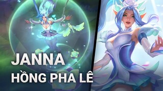 Hiệu Ứng Skin Janna Hồng Pha Lê | Liên Minh Huyền Thoại | Yugi Gaming