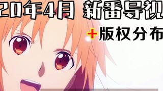 [New Program Guide] List of new programs in April 2020 + domestic copyright distribution