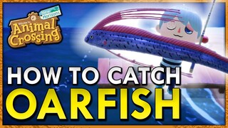 How to CATCH the OARFISH in Animal Crossing: New Horizons