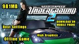 NEED FOR SPEED UNDERGROUND 2 GAME On Android Phone | Full Tagalog Tutorial | Tagalog Gameplay