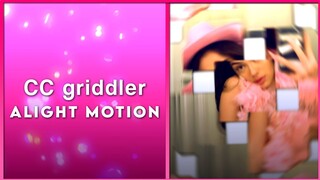 CC griddler Alight Motion[ Æ inspired ] tutorial.