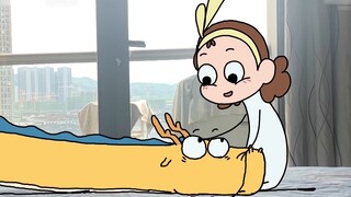 It's great to have a wife! | Original animation | My dad is a dragon
