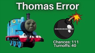 Thomas The Tank Engine Error