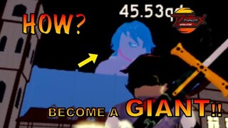 HOW TO BECOME A GIANT in ANIME FIGHTING SIMULATOR