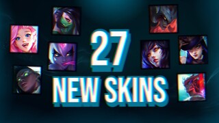 27 NEW SKINS That Coming Soon To League of Legends