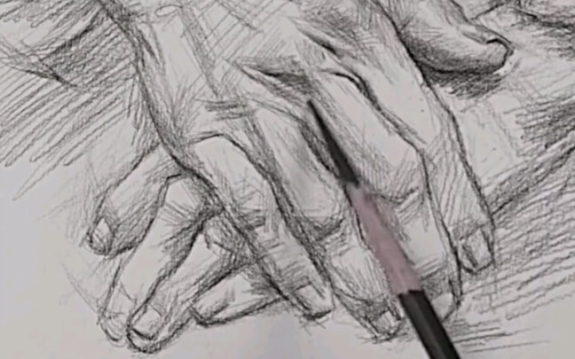 Sketching Hands Tutorial: Form and Structure 1