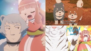 Neema named the kobold babies and touched the bear beastperson's ears 😍 | Fluffy Paradise