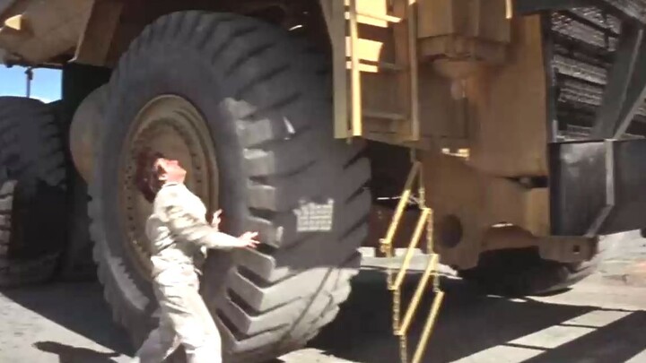 Movie: Jackie Chan's back almost smoked as he tried to avoid a large wheel