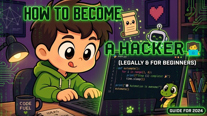 How to Become a Hacker 🧑‍💻 | Ethical Hacking Roadmap | 如何成为道德黑客