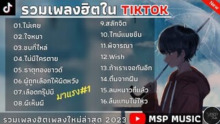 รวมเพลงฮิตใน TikTok [ ไม่เคย+ใจหมา ] เพลงเพราะมาแรงปี2023