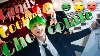 Cosplay nhân hóa an toàn thực phẩm? | Điệu nhảy cover "Candy, Cookie, Chocolate" [Big Eater]