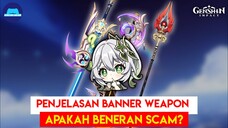 Penjelasan Secara Singkat Banner Senjata di Genshin Impact | Panduan Genshin Impact