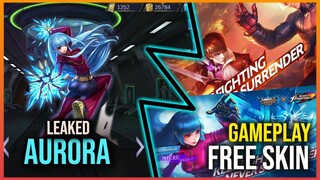 *NEW* Gusion (K') Aurora (Kula) Dyroth (Chris) K.O.F Skin Gameplay & Voiceover! | Mobile Legends