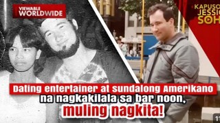 Pinay at sundalong amerikano na nagkakilala sa bar noon, muling nagkita | kapuso mo, Jessica Soho